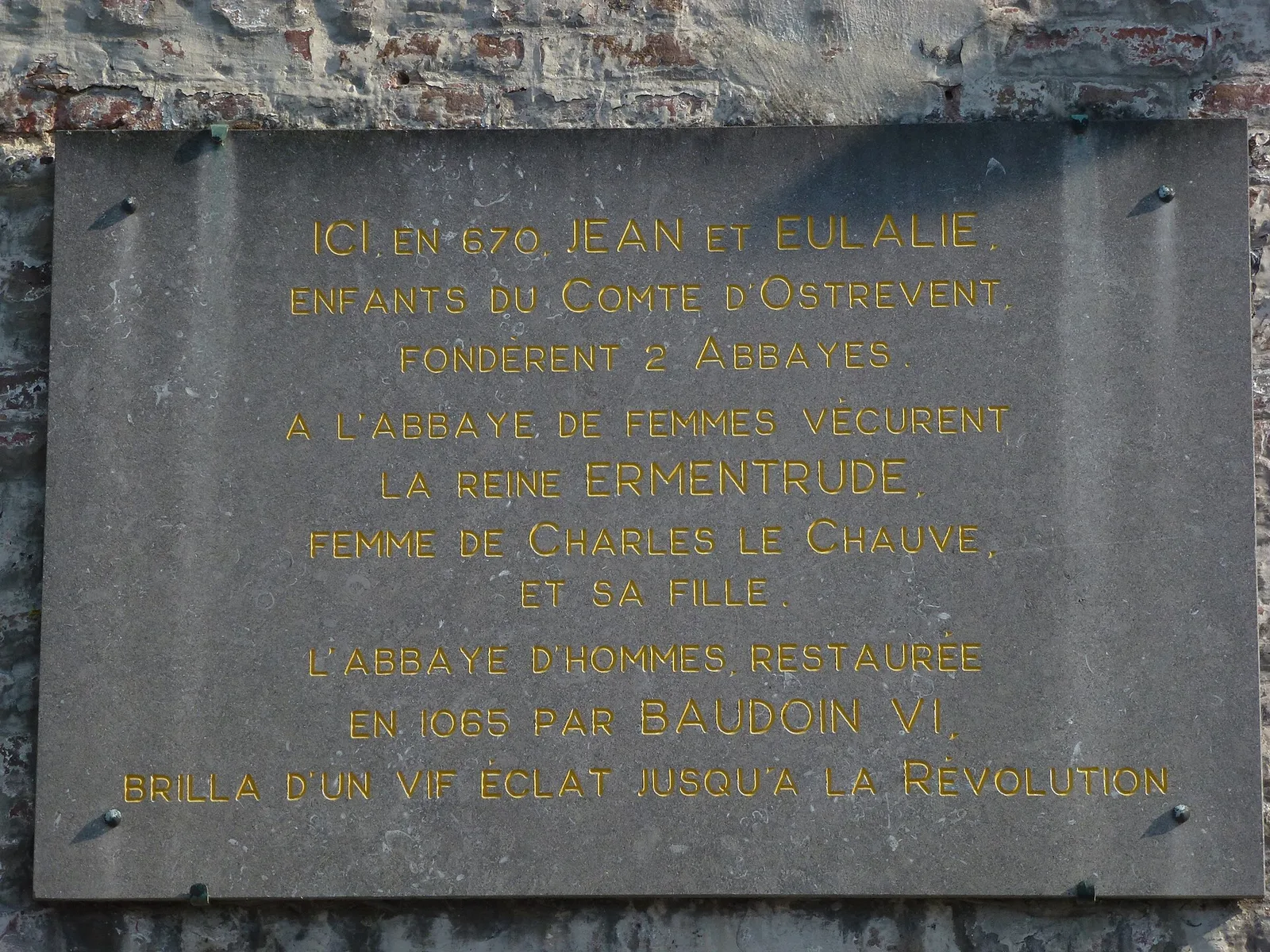 abbaye d'Hasnon