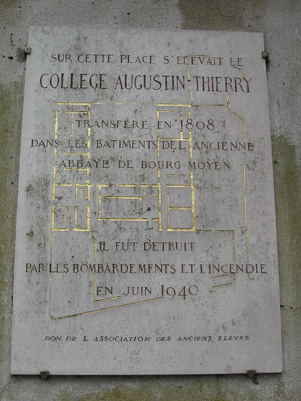 abbaye de Bourg-Moyen