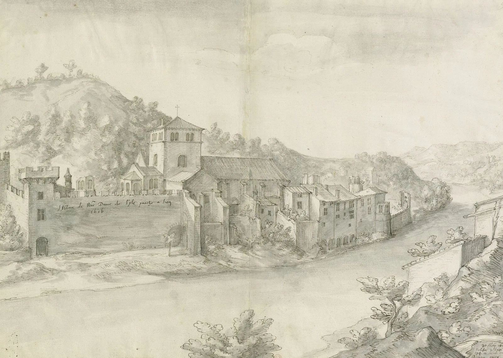 abbaye de l'Île Barbe