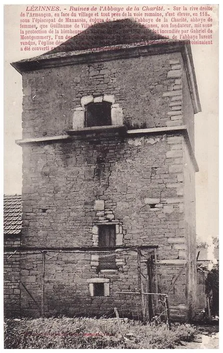abbaye de la Charité-lès-Lézines