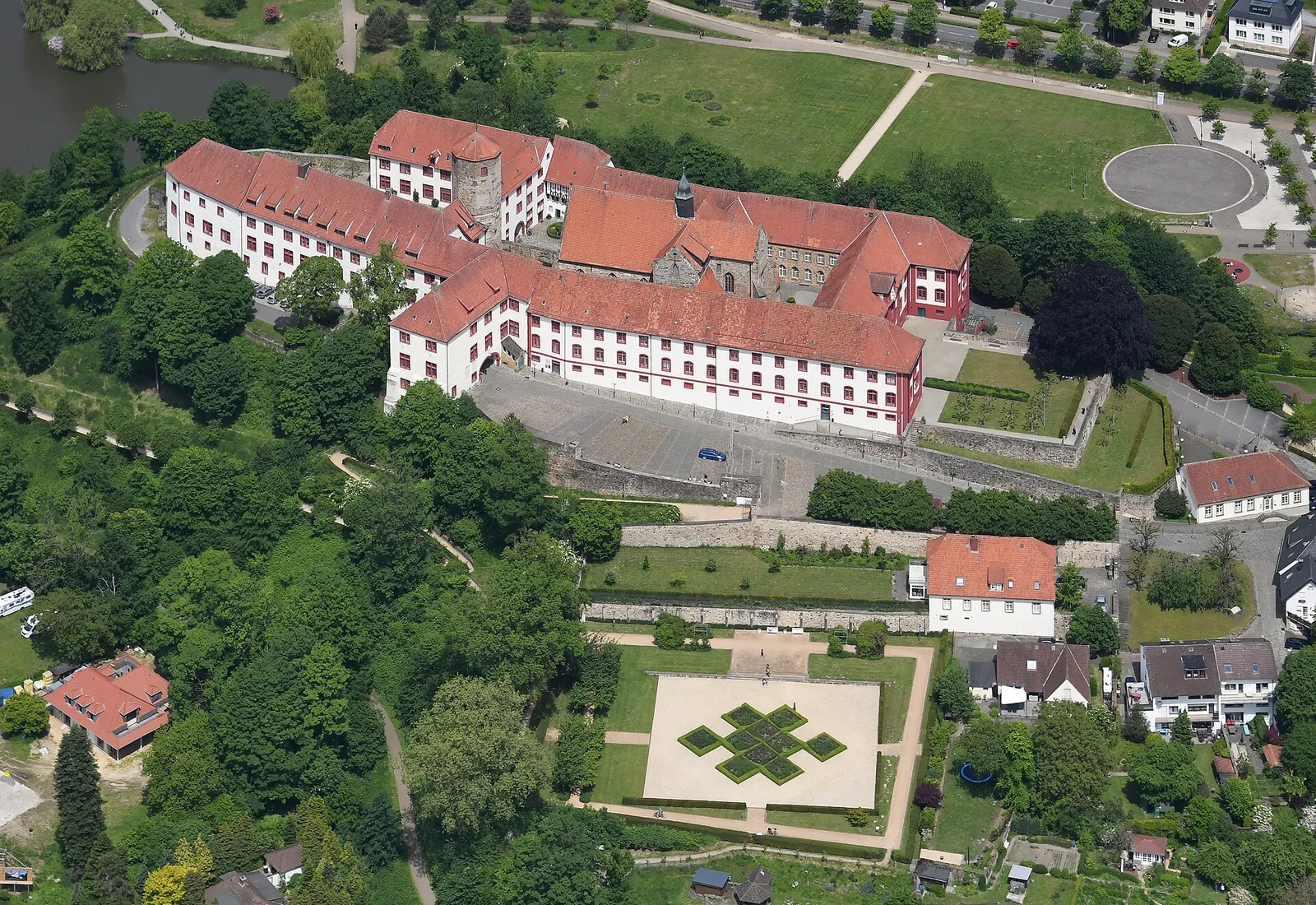 château et abbaye d'Iburg