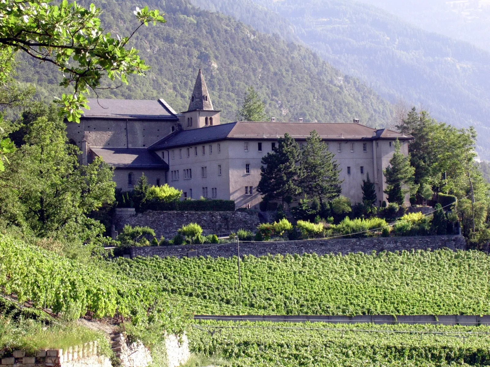 couvent de Géronde, église et site