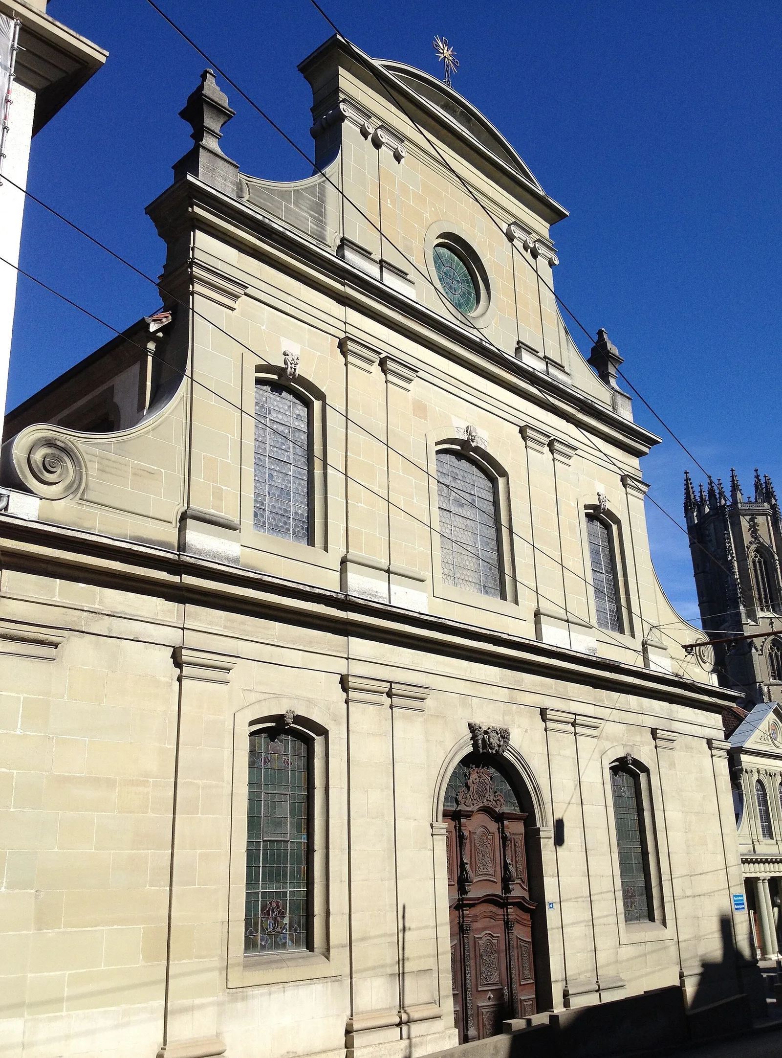 couvent des Cordeliers, église Sainte-Croix et pensionnat du Père Girard
