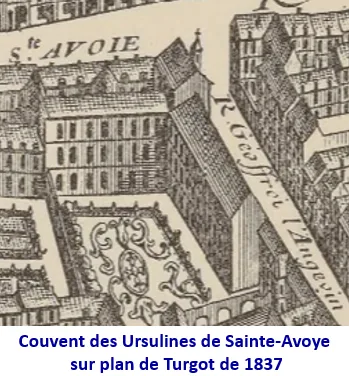 couvent des Ursulines de Sainte-Avoye