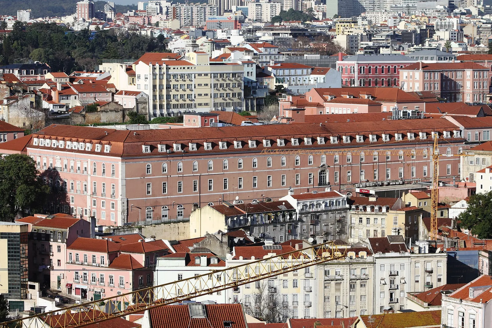 Edifício principal do Hospital de São José, antigo Convento e Colégio de Santo Antão-o-Novo