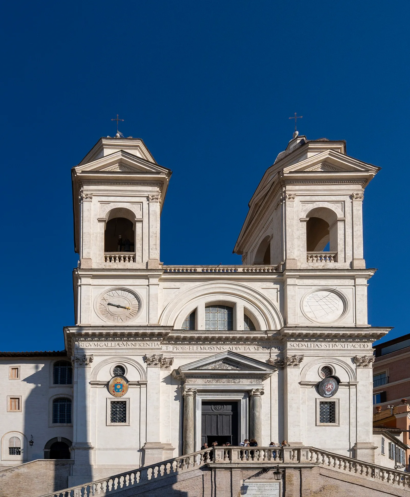 église et couvent de la Trinité-des-Monts de Rome