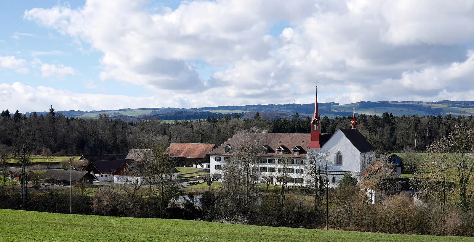 église et monastère de l'abbaye cistercienne de Frauenthal