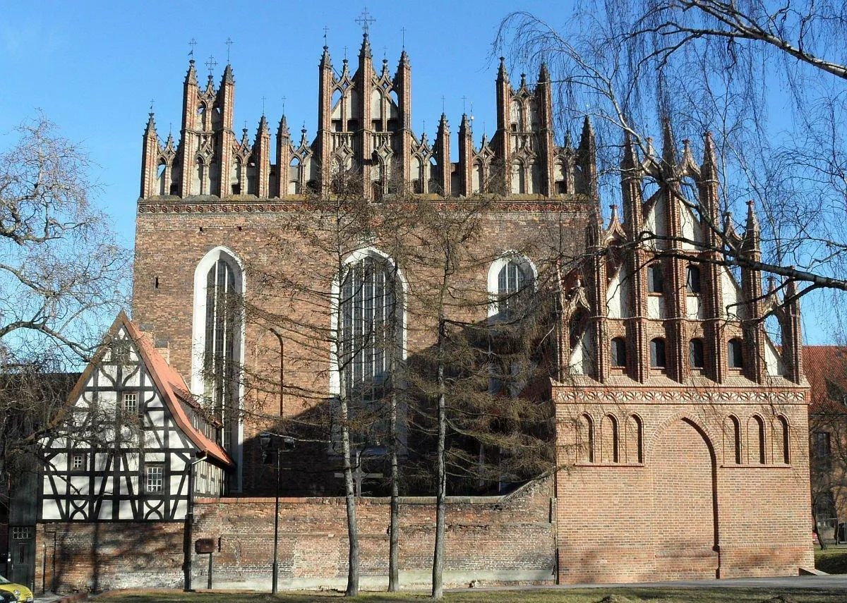 Former franciscan monastery in Gda艅sk