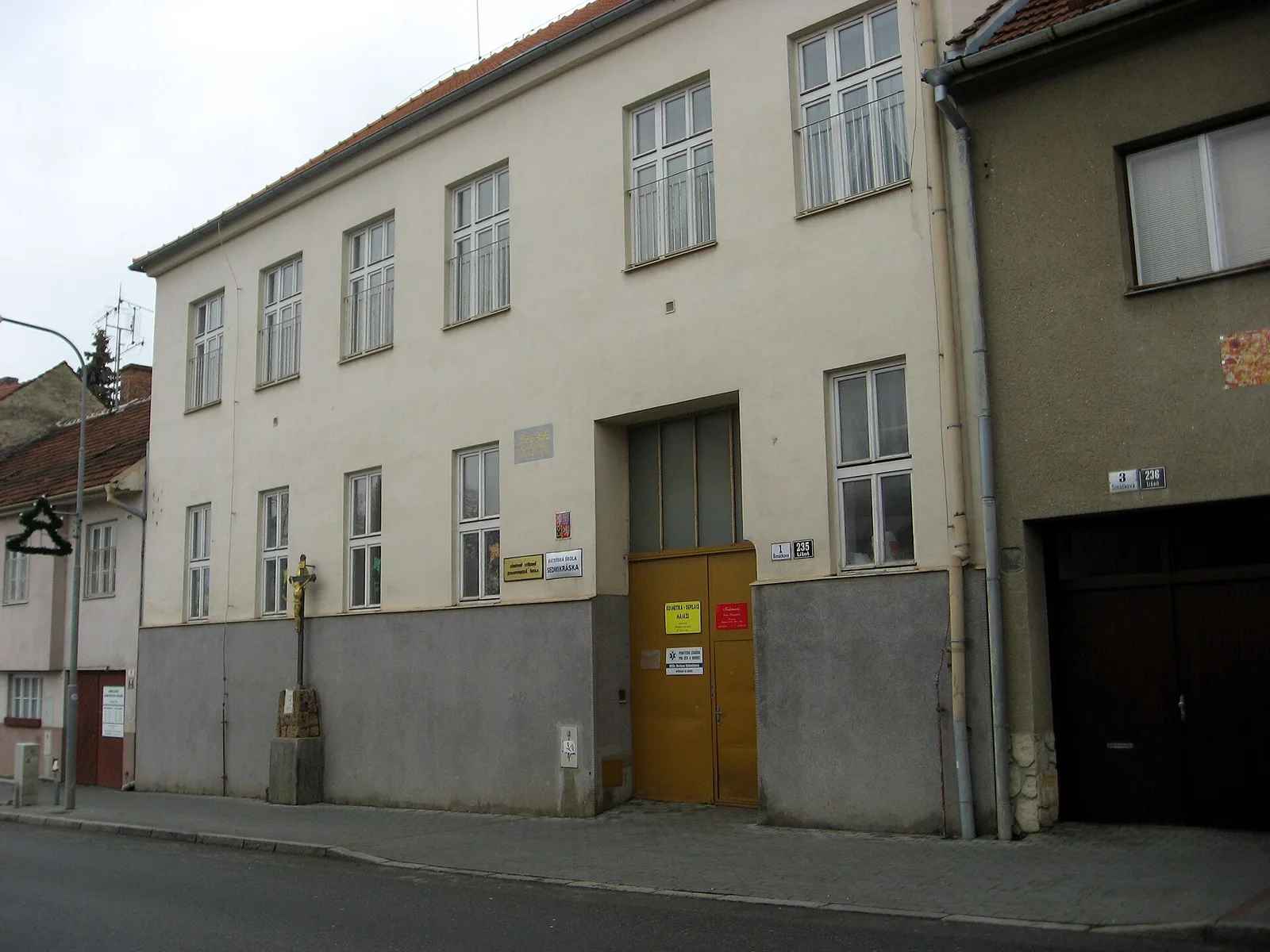 Former monastery of Sisters of Mercy of St. Borromeo in Brno-Líšeň