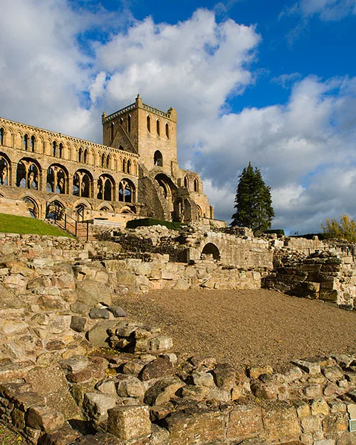 Jedburgh Abbey, 50m ESE of Abbey House