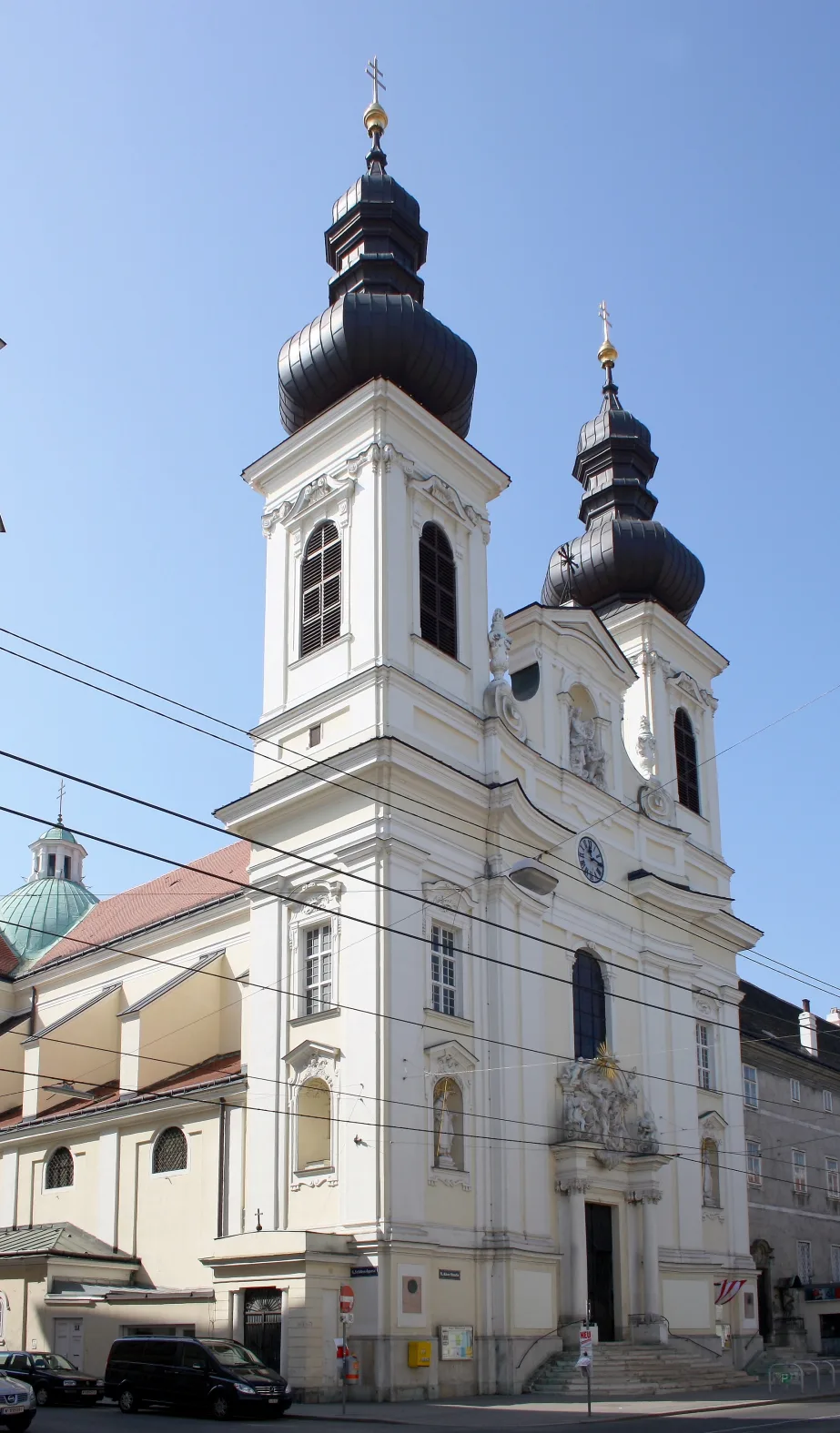 Kirche zur Allerheiligsten Dreifaltigkeit in der Alser Strasse