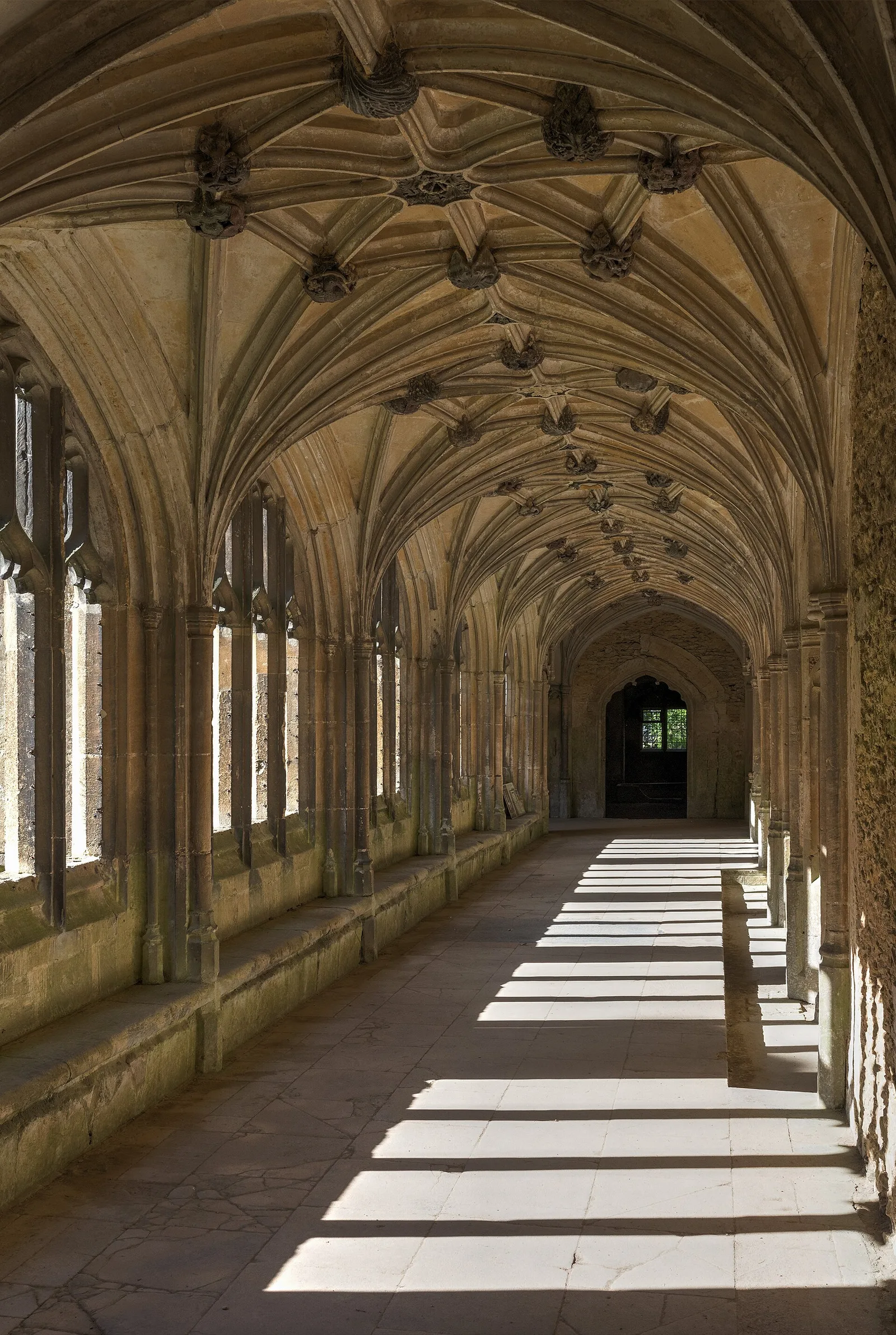 Lacock Abbey monastery