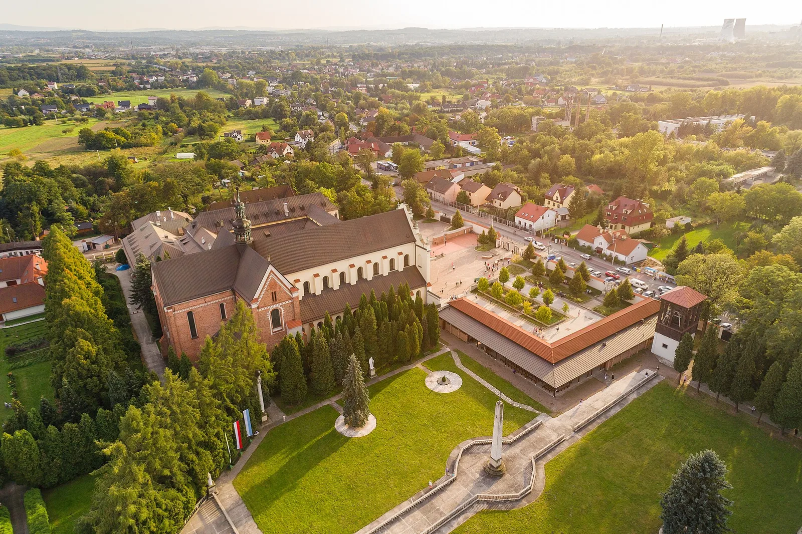 Mogiła Abbey cloister