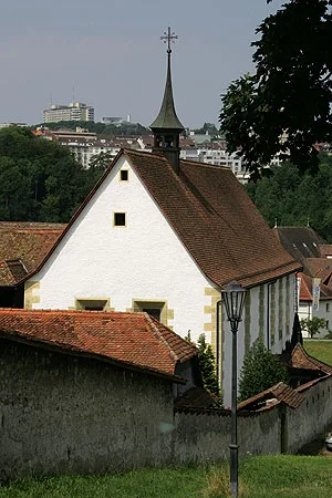 monastère des Capucines de Montorge, église Saint-Joseph et chapelles du jardin