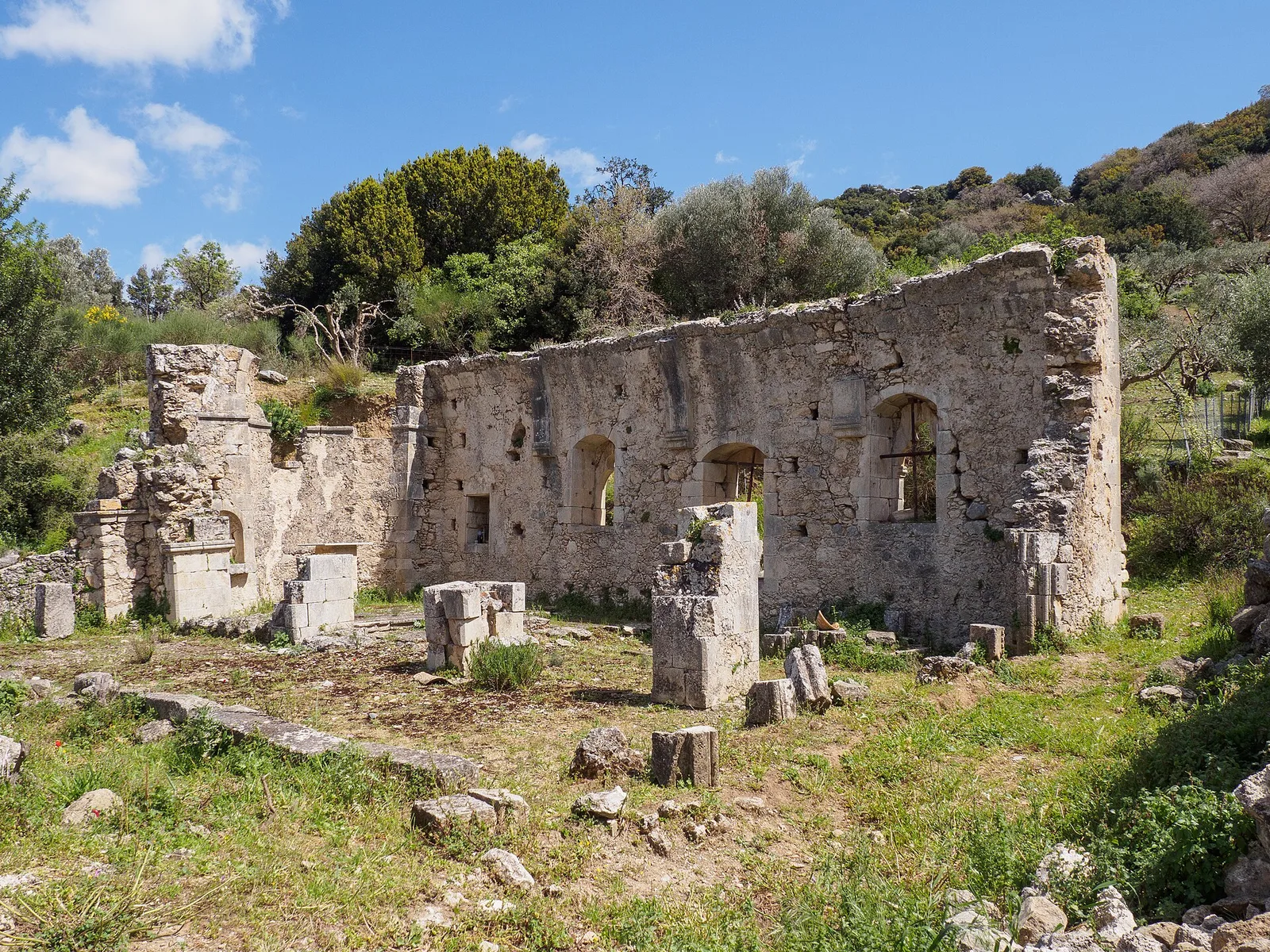 Monastery of Agios Antonios in Petali