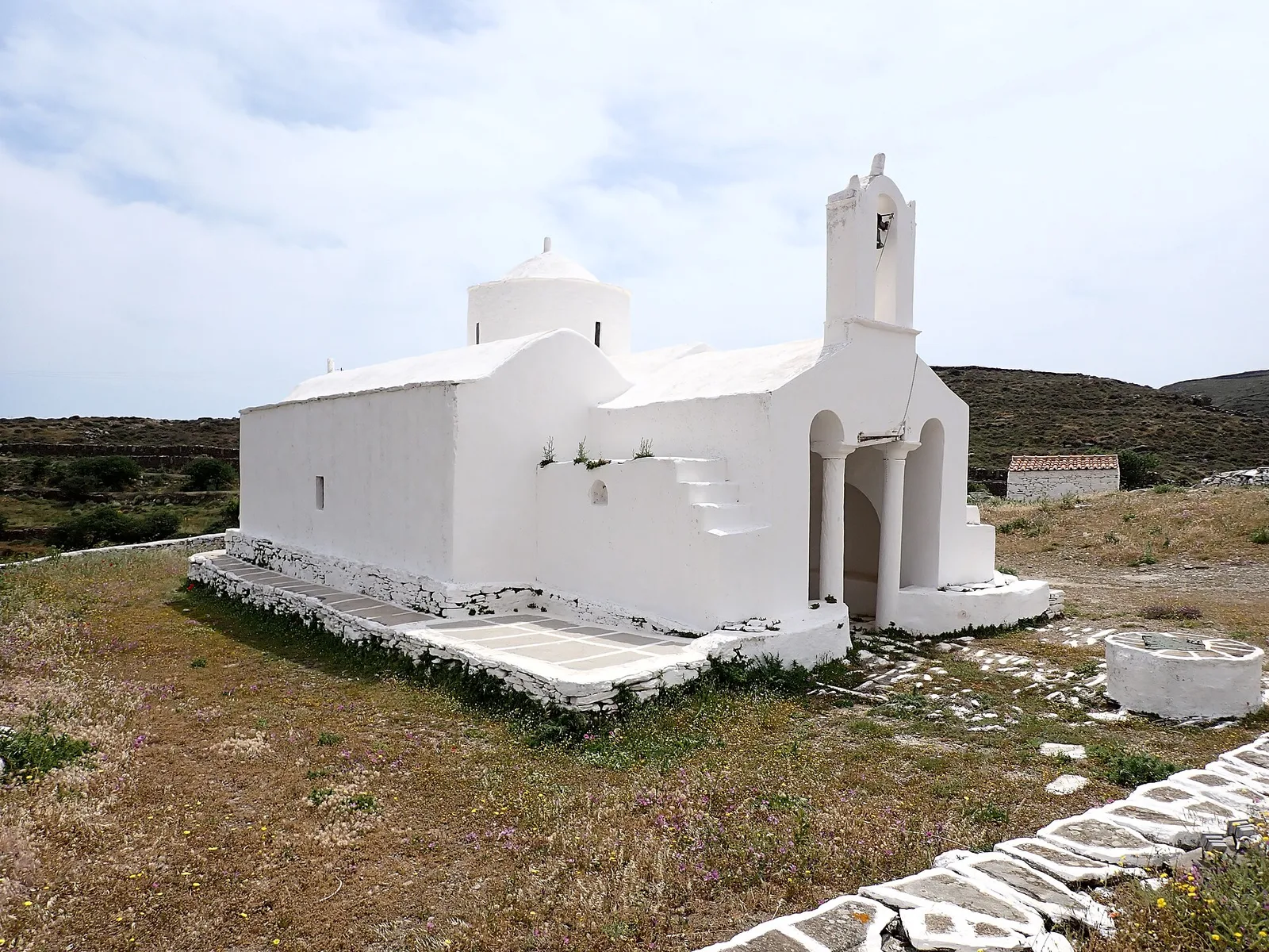 Monastery of the Archangel in Velidi, Kythnos