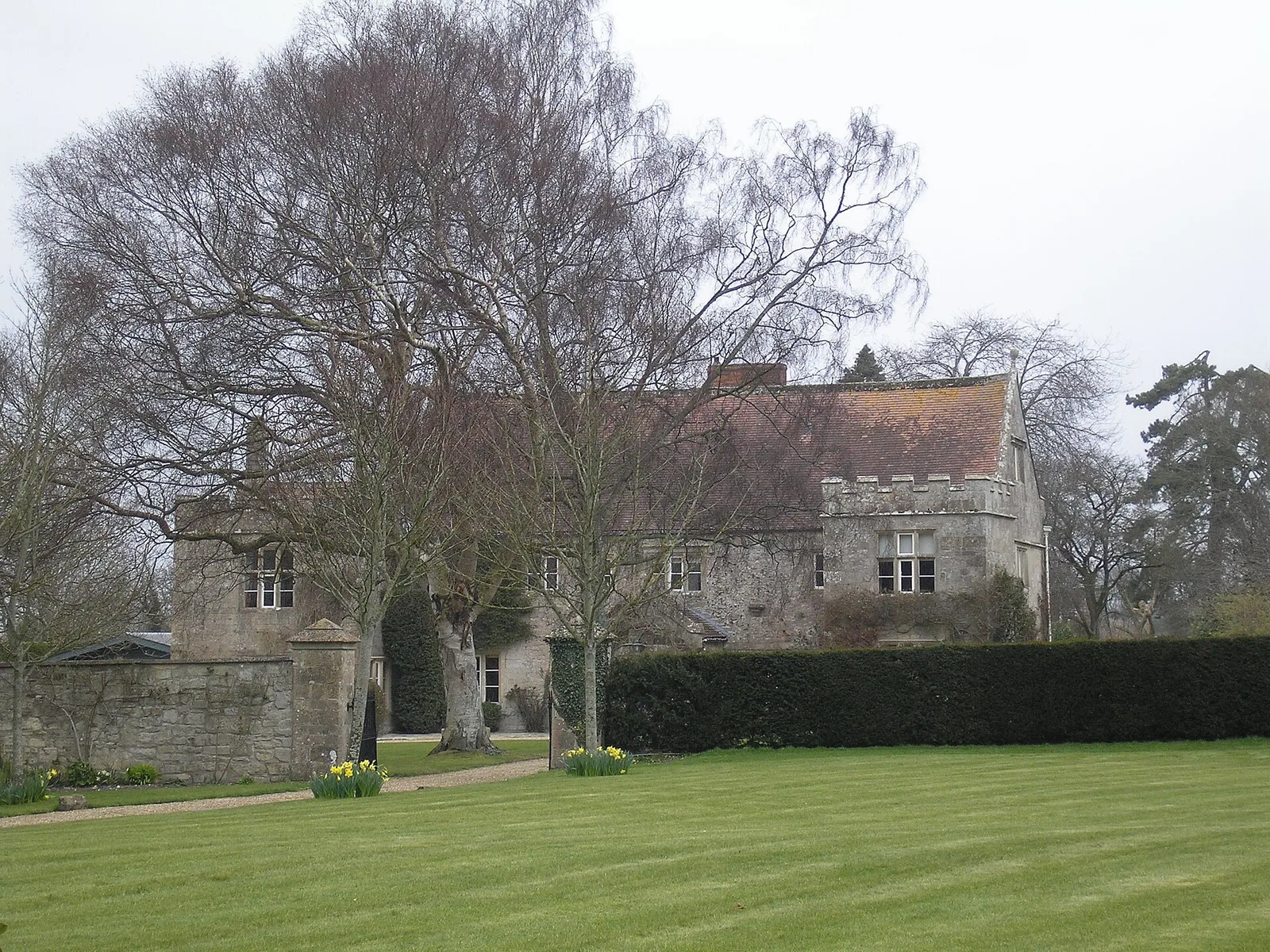 Remains of Edington Priory