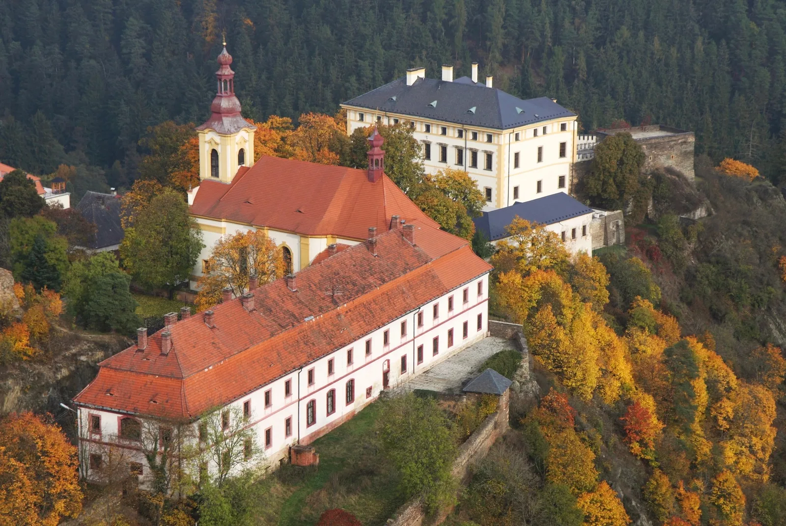 Servite monastery in Rabštejn nad Střelou
