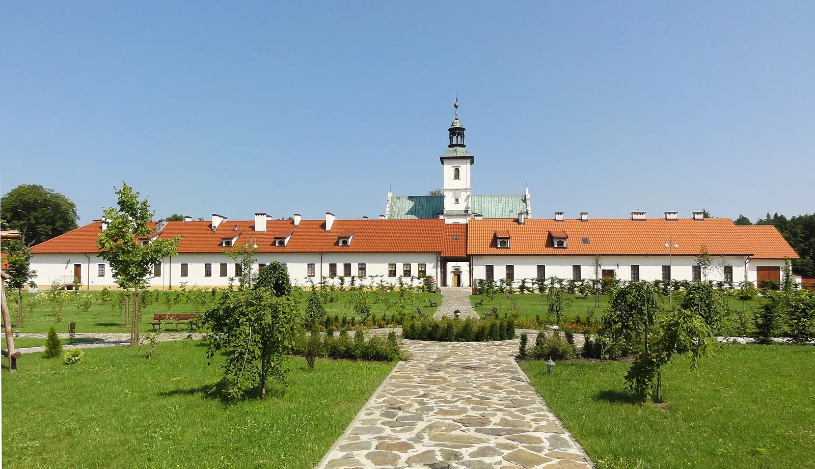 South wing of the Camaldolese monastery in Rytwiany