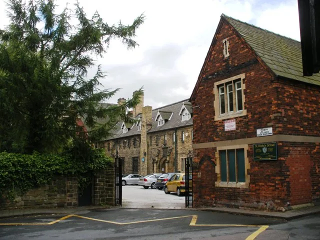 St Peters Convent, the main ranges around the courtyard