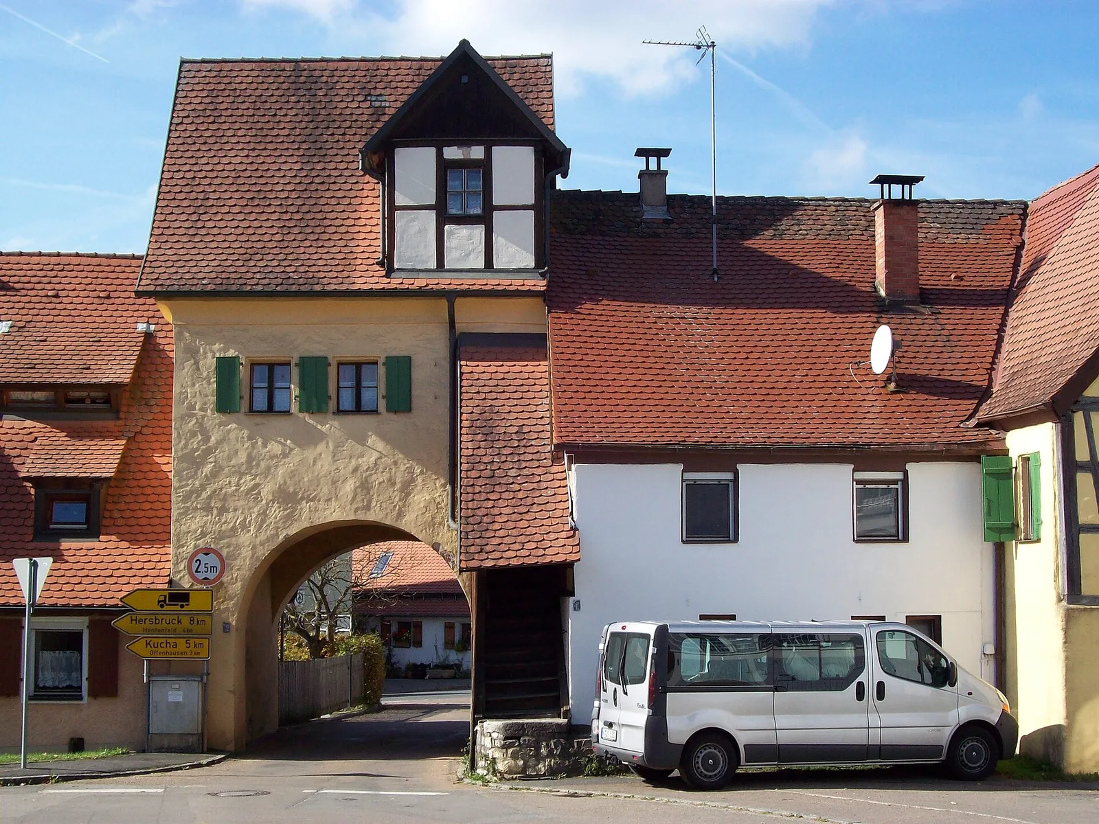 Torturm der Ehemaligen Klosterbefestigung in Engelthal