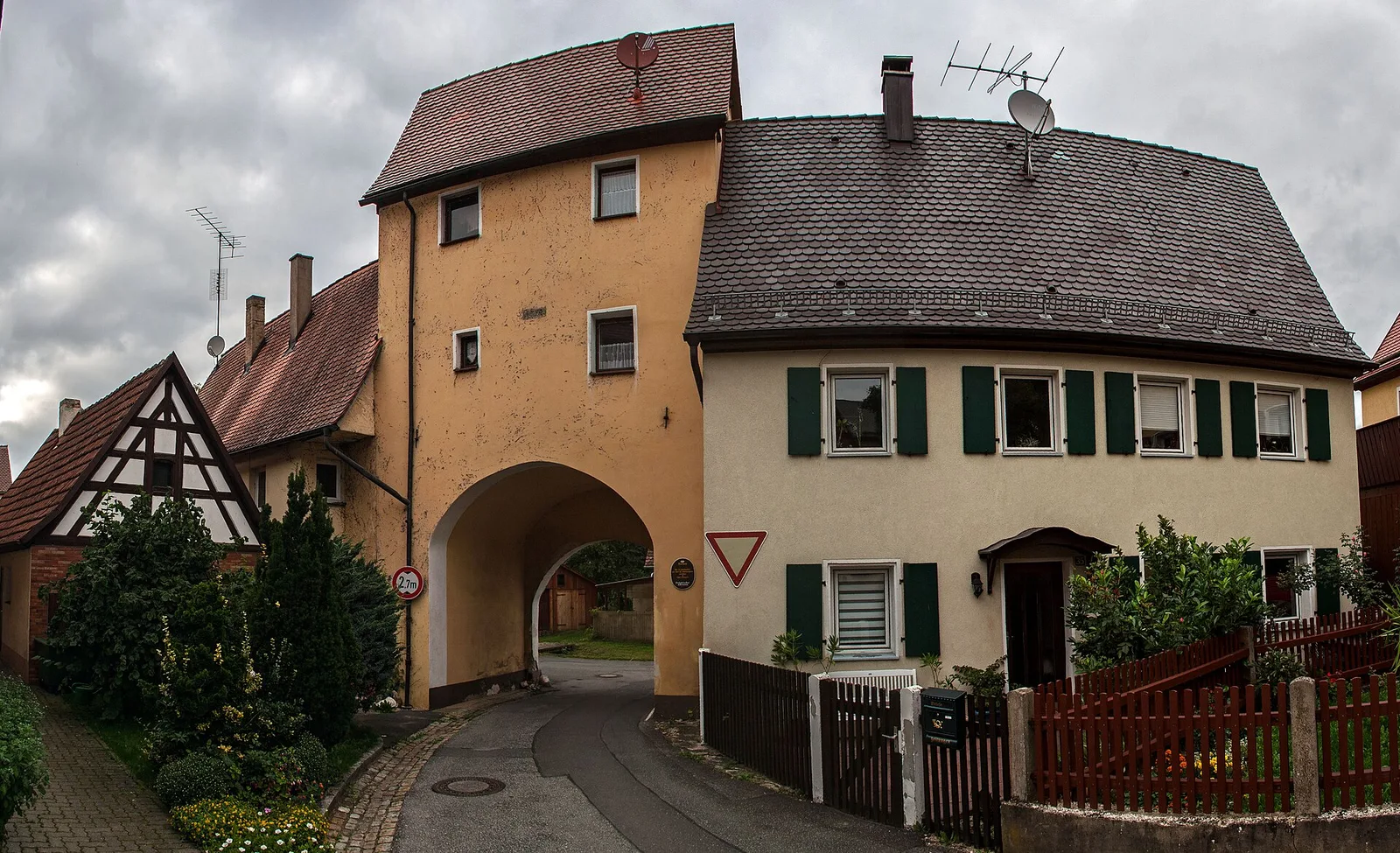 Torturm der Ehemaligen Klosterbefestigung in Engelthal
