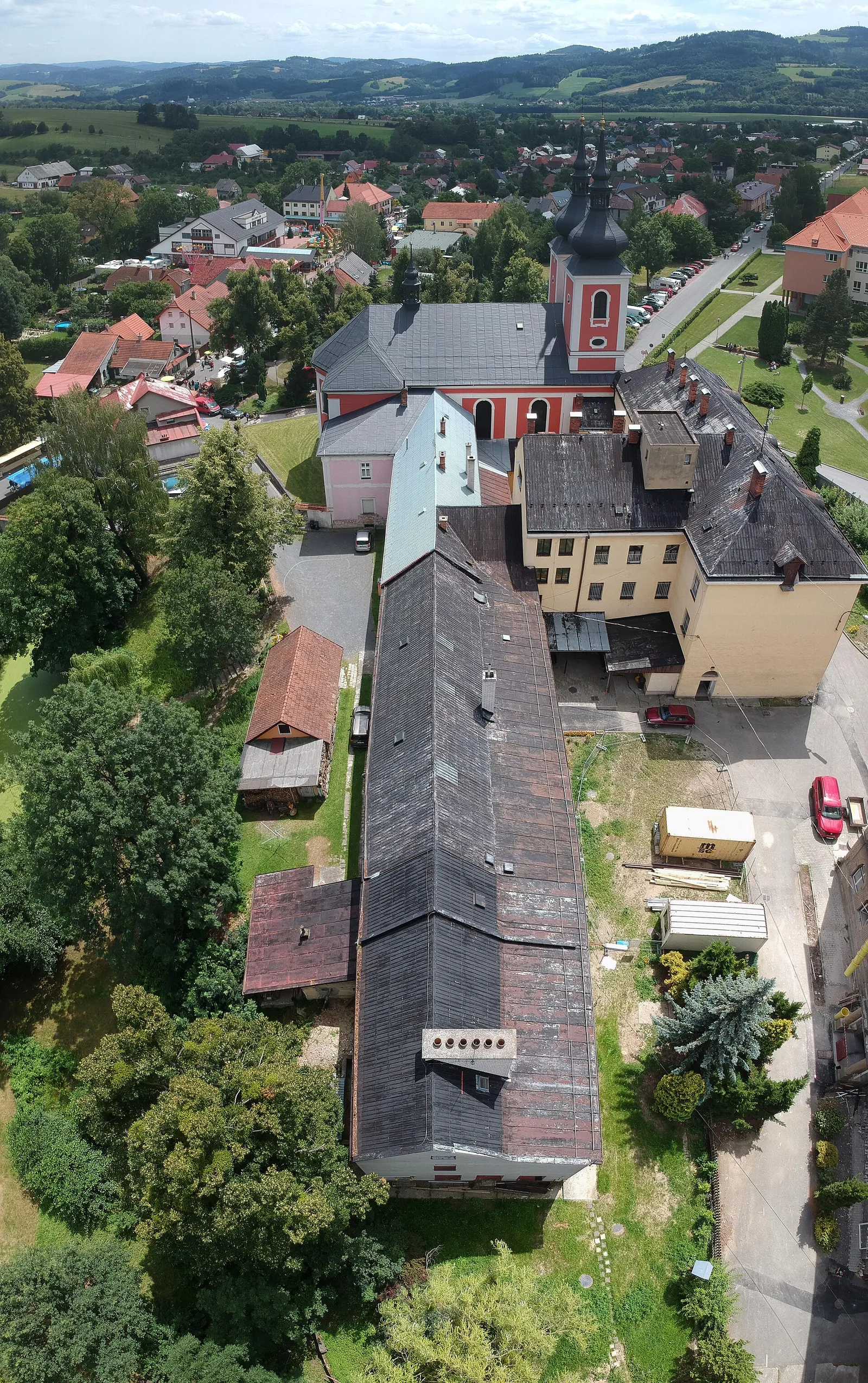 Trinitarian monastery in Zašová