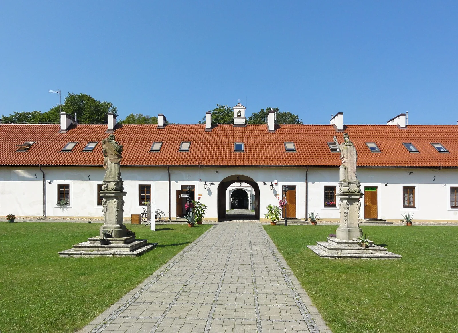 West wing of the Camaldolese monastery in Rytwiany