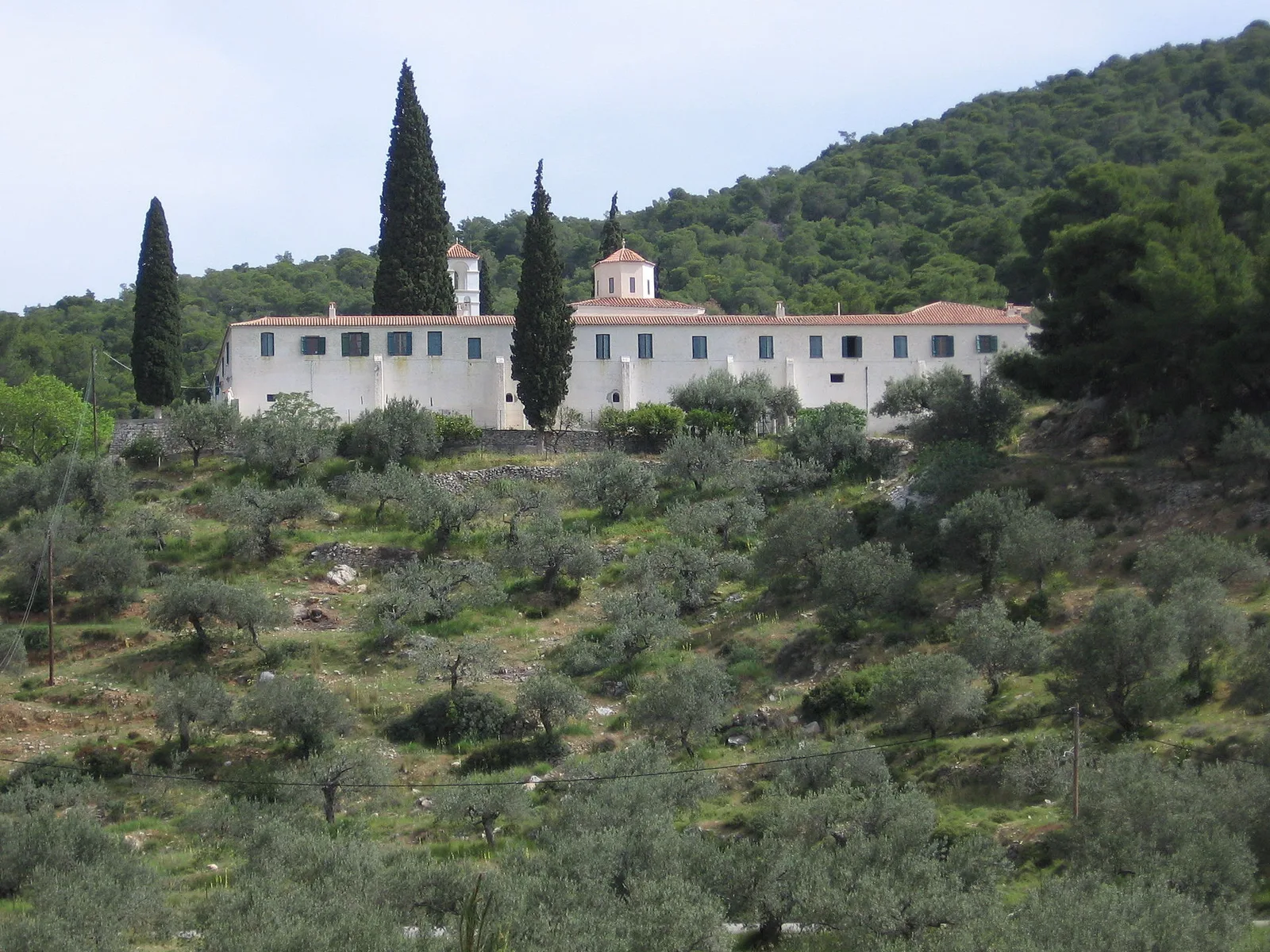 Zoodochos Pigi monastery, Poros